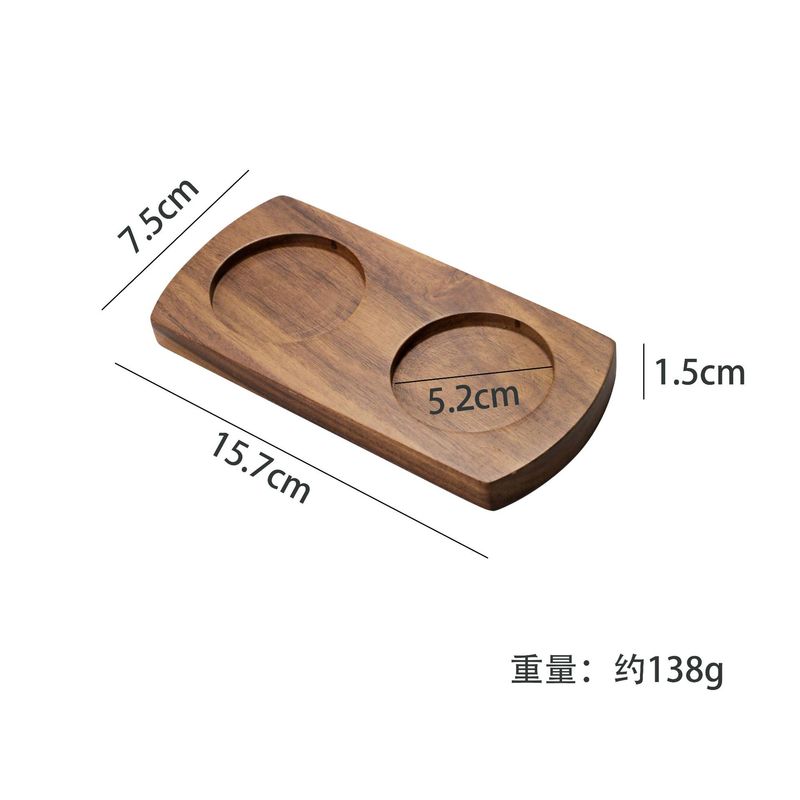 木胡椒研削ベース研磨器スタンドアカシア木アクリルハンドル底パッド研磨器ベース|undefined