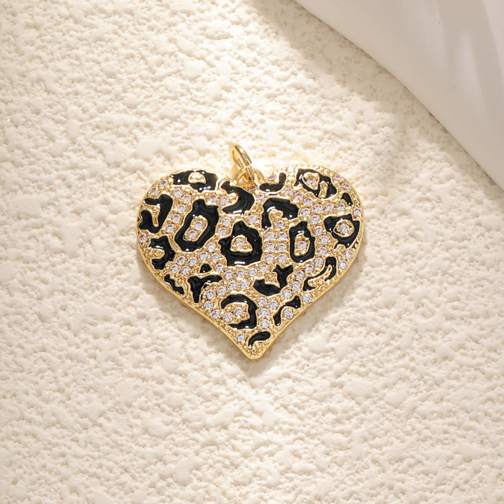 3g Weight Pendant Jewelry Making Type DIY Jewelry Accessories Classification 1 Piece Quantity Copper Material Star, Heart Shape Pattern Elegant Style 1 Piece Copper Star Heart Shape Pendant 5