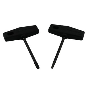 Cnc Tool Parts Plum Blossom Head T20 Black Handle 3.86*76.5mm T-shaped Rice Head Wrench Tool