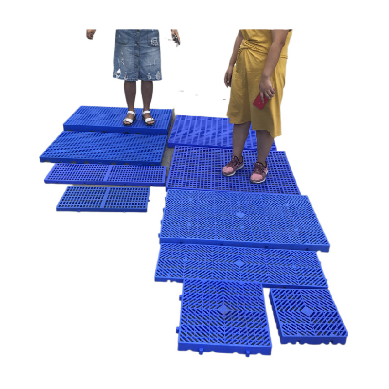 厂家现货广州东莞深圳仓库防潮加厚塑料垫板 网格透气塑胶踏板