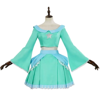 超级马里奥cos服罗莎莉娜公主连衣裙套装万圣节舞台表演服装现货
