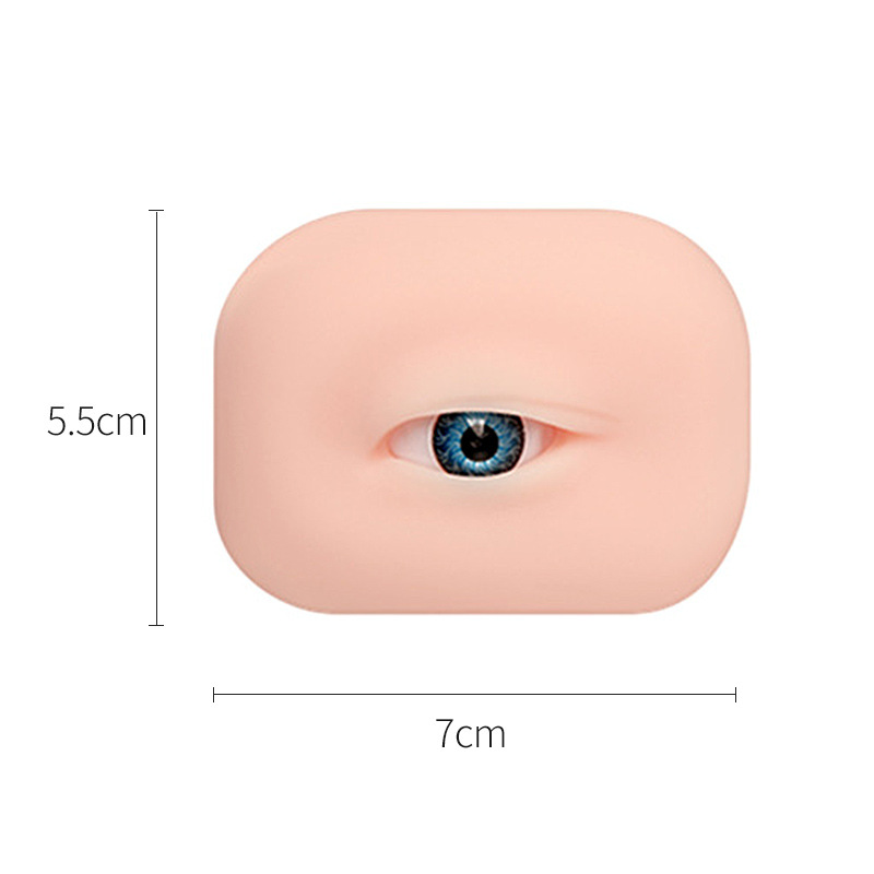 美まつげ練習シミュレーションアイモデル専用種まつげ接ぎ木まつげ練習モデルパターン刺繍5D中実眉目モジュール