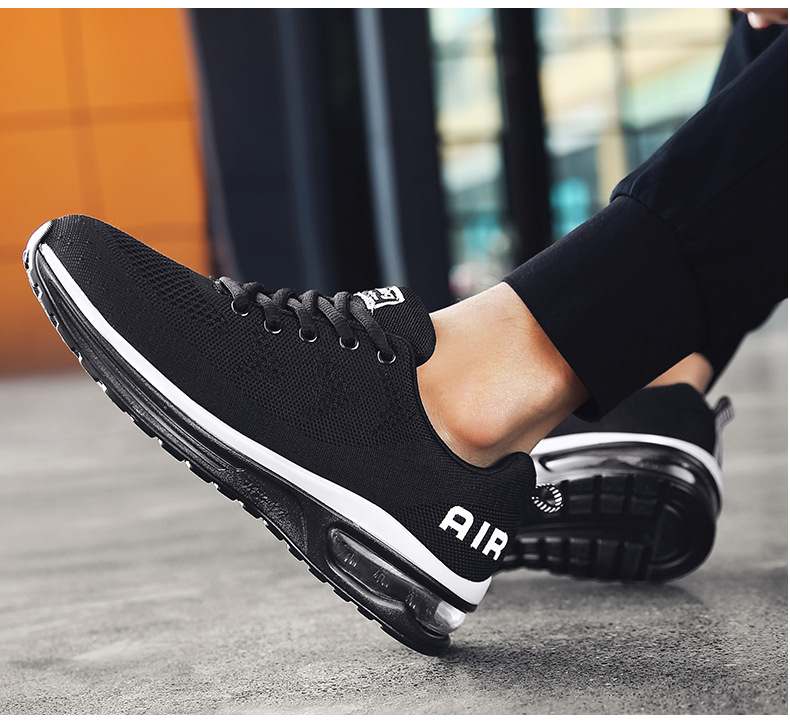 Mænd Arbejdssko Atletiske Sko Sneakers Mesh Arch Support Footbear Sneakers_voghion.com
