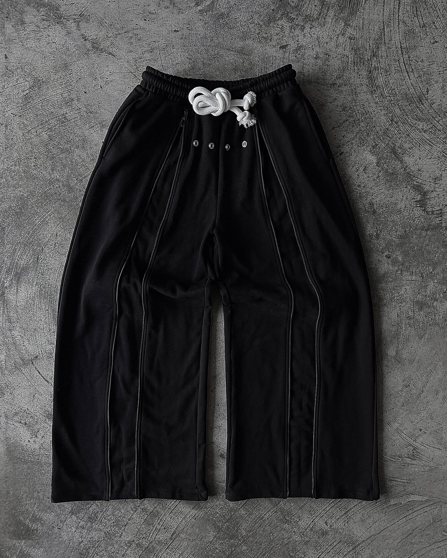 Women's Clothing Women's Casual Loose Trousers Black Versatile Fashion Street Style Rock Trend Personality Popular For Formal & Casual_voghion.com