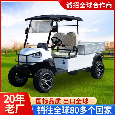 2 Golf Cart Scenic Elektrikli qolf avtomobilləri