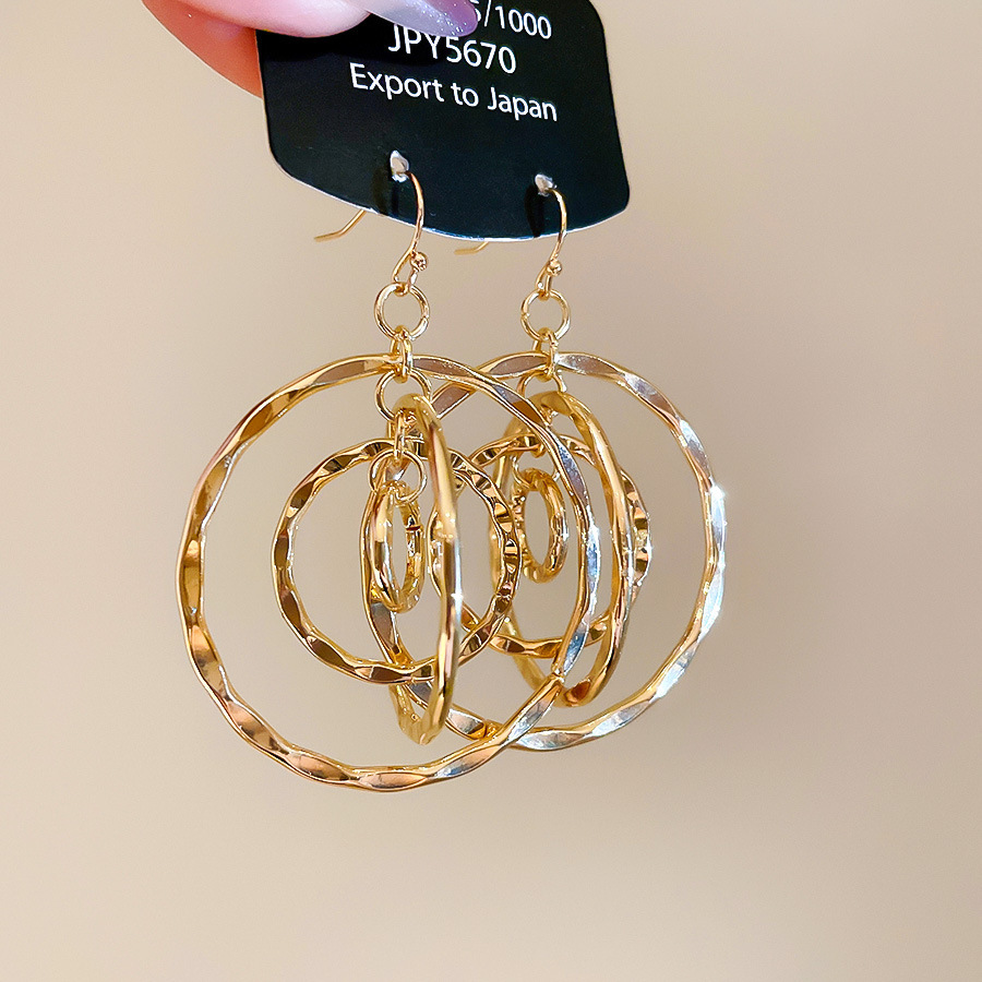 17#Ear Hook-Golden