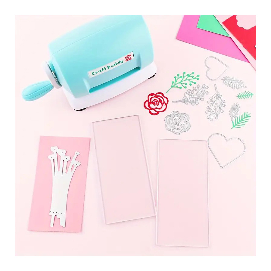 Mano DIY máquina de papel creativo manual sabiduría juguete al por mayor cuchillo de bricolaje molde máquina de corte máquina de moleteado