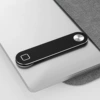 Black laptop, tubing