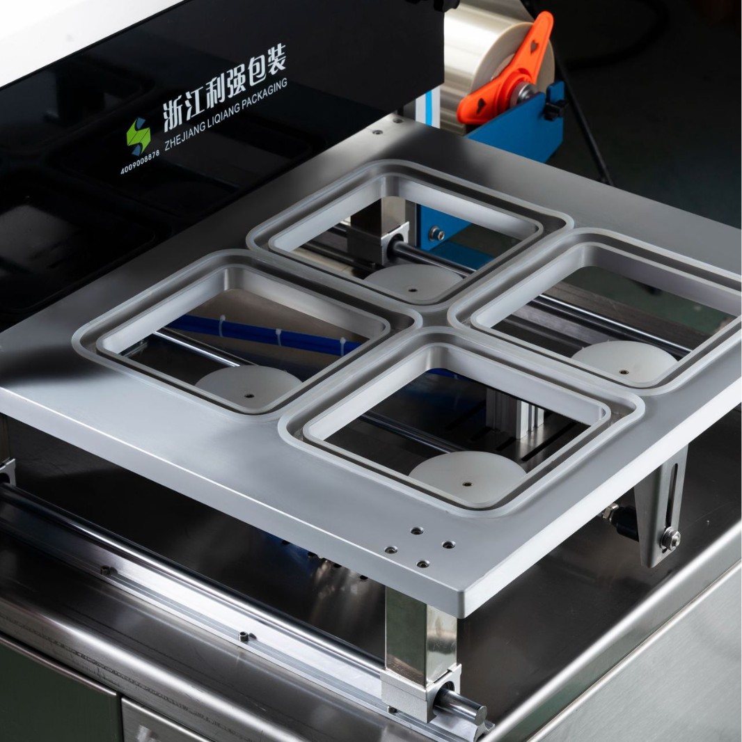 Máquina de envasado neumático vertical para mantener fresco, caja de bloqueo, máquina de envasado de aire acondicionado, máquina de sellado de oxígeno y sellador de oxígeno para cangrejo emperador