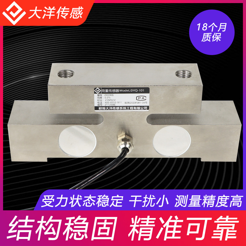 大洋DYQ-101桥式称重传感器车载专用秤天车秤及车辆轮轴力的测量