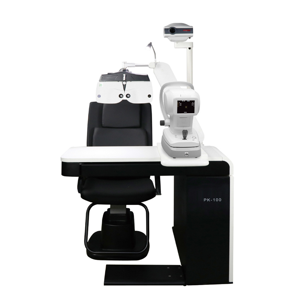 综合验光组合台 Ophthalmic Unit PK-100 旋转台面 电动旋转升降