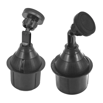 Car water cup holder car holder water cup holder Gravity magnetic mobile phone holder navigation central control wholesale charging car (Car phone holder) - 1874h-black