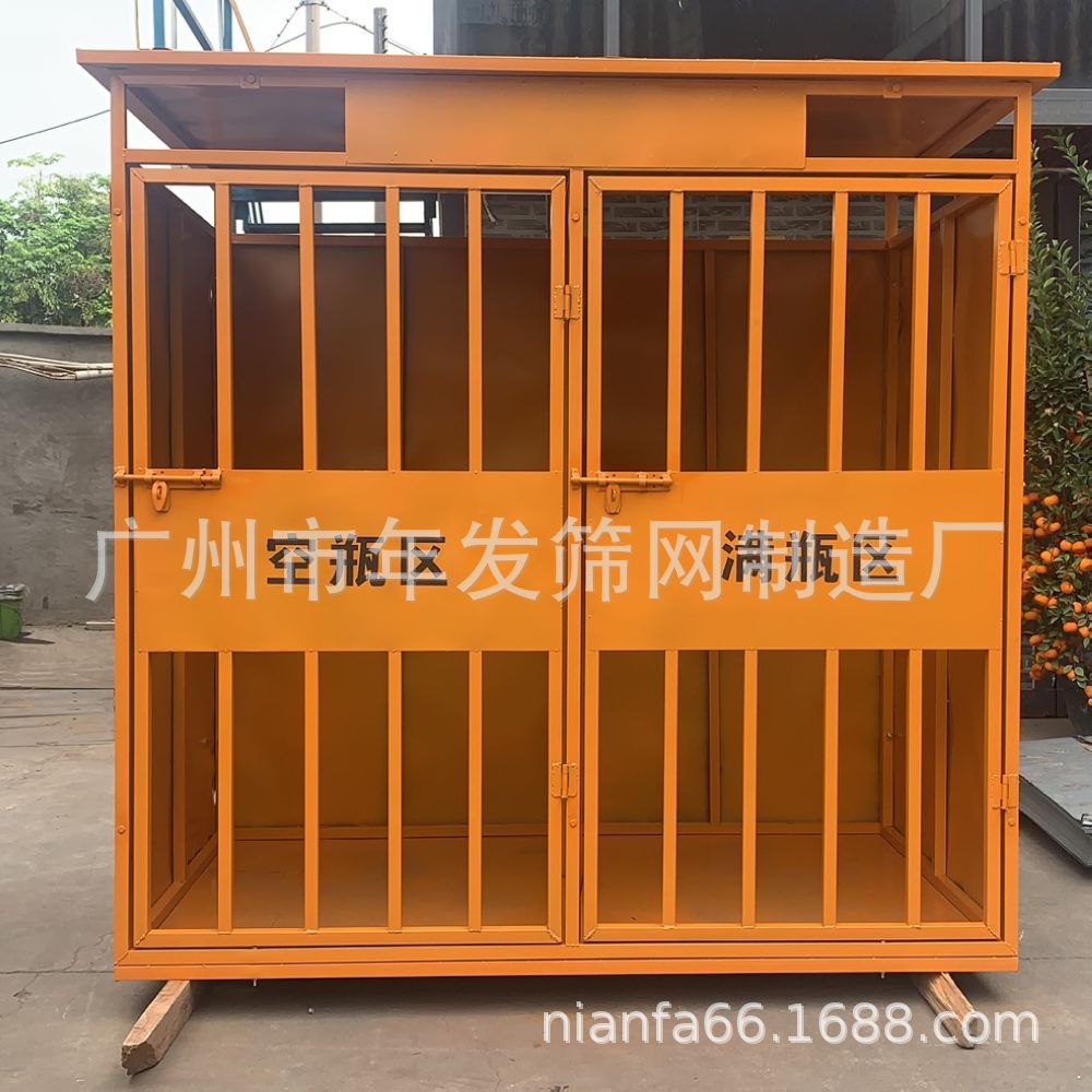 施工场地危险品存放棚氧气乙炔空瓶满瓶安放棚电箱钢筋棚防砸通道