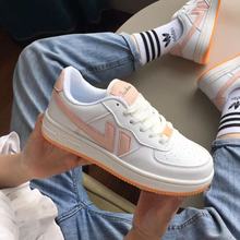 新款小白鞋女韩版低帮板鞋ins潮百搭学生休闲街拍平底运动滑板鞋