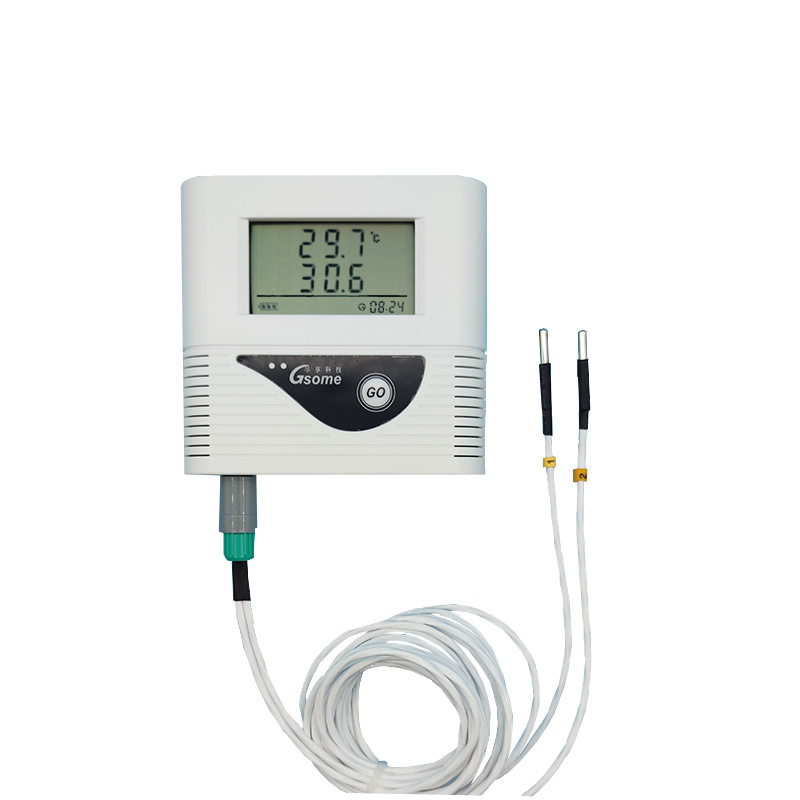 �¶ȼ�¼��˫·������DL-W279���������俾��決��˫·�¶ȼ�