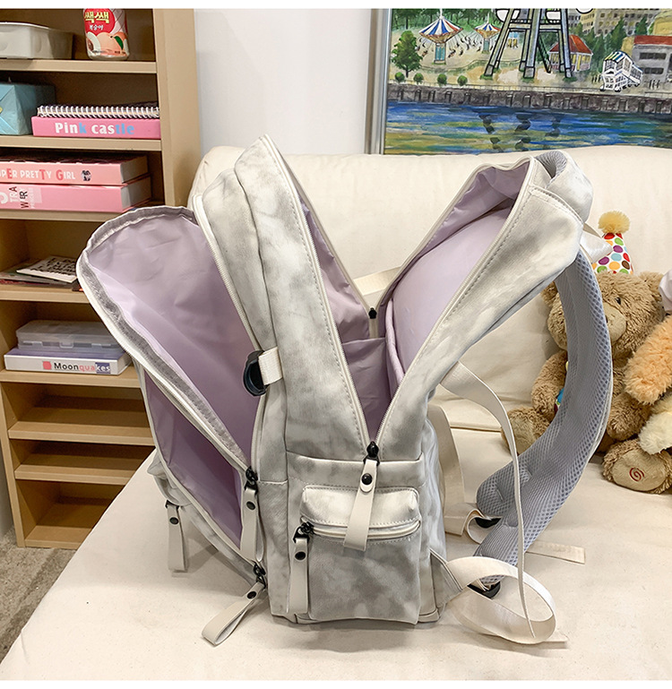 Rucksack für Herren mit großem Fassungsvögen, Schulrucksack für Schüler, leichter Reise- und Sportrucksack, vielseitig kombinierbar