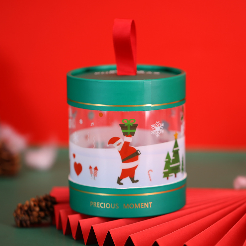 2022 nueva caja de regalo de Caja de manzana de Navidad regalo sorpresa de Nochebuena caja de embalaje de fruta de Navidad