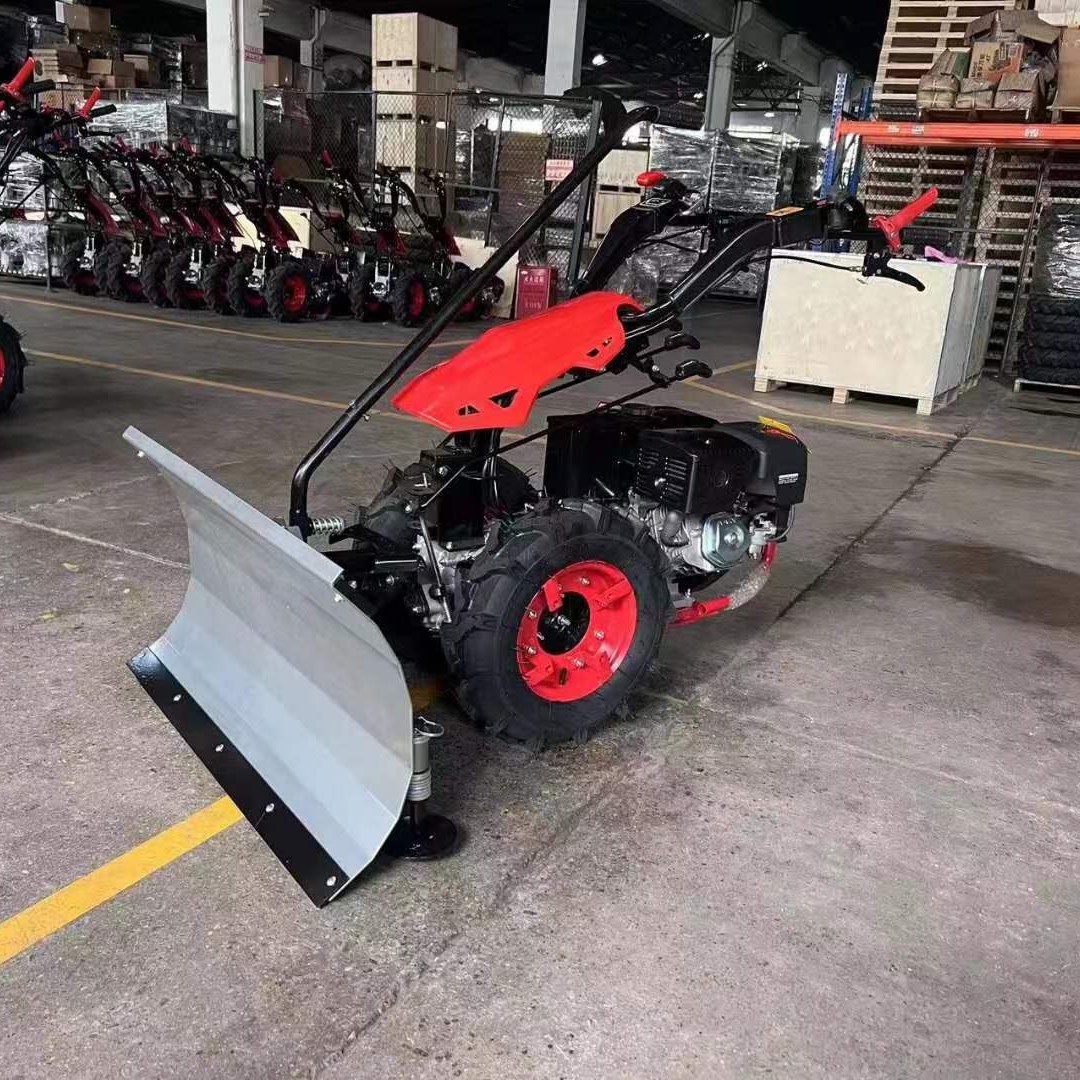 山东厂家直供两轮扫雪车环卫街道用燃油扫雪机 学校工厂铲雪车