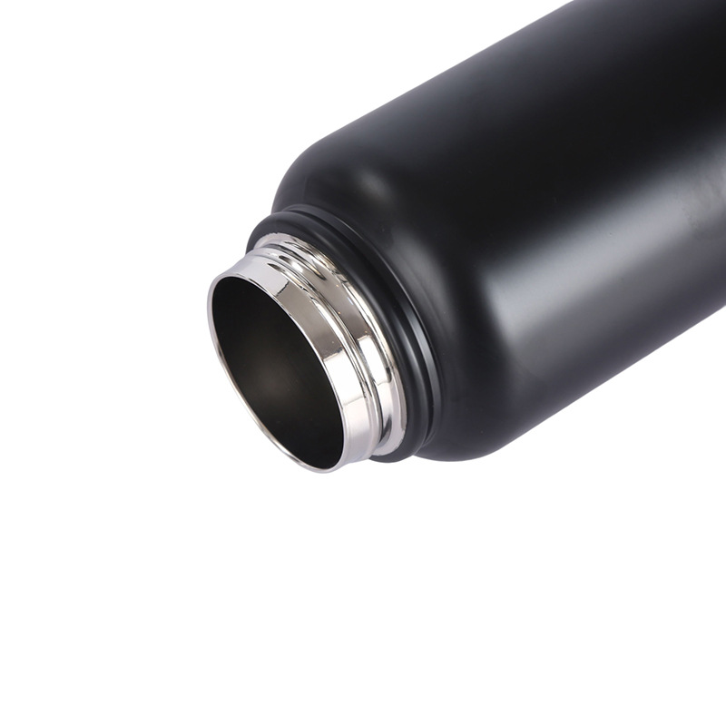 Venta caliente transfronteriza 304 olla de espacio de acero inoxidable portátil al aire libre deportes hervidor de plástico aerosol de gran capacidad de aislamiento olla deportiva