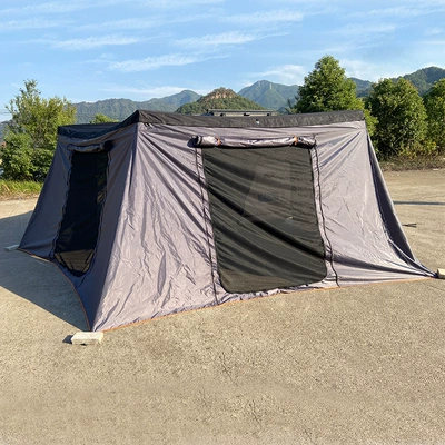 Tent, Car Side Tent, Avtomobil dam çadırları - excluding-fan-shaped-canopy-khaki-curtain-radius-2m