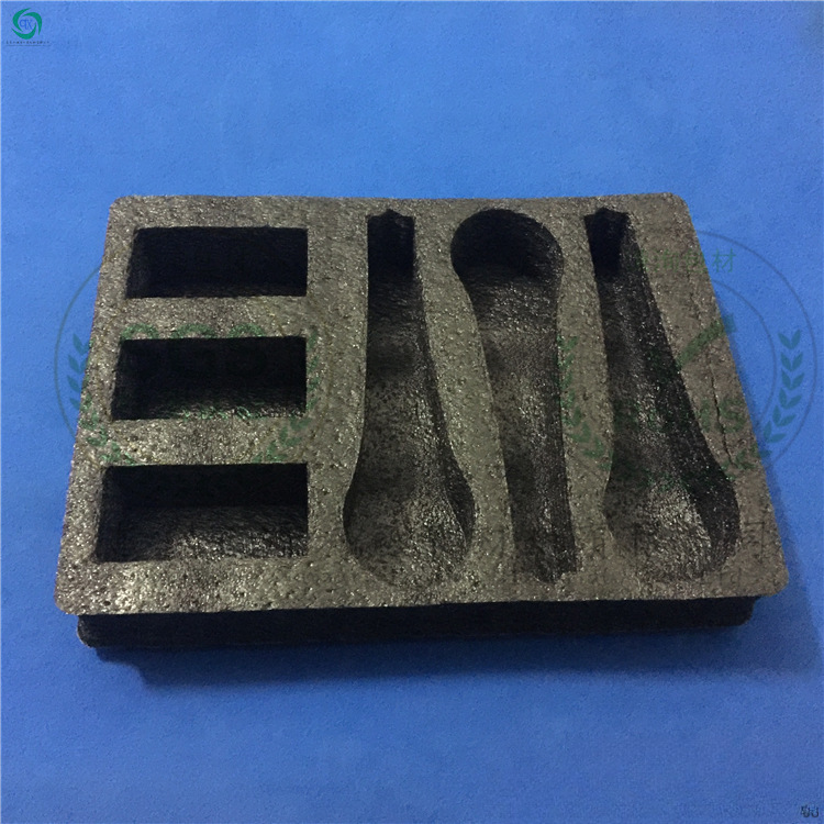 化妆品包装盒黑色pE棉内衬 泡沫棉内衬泡棉内托防震内胆