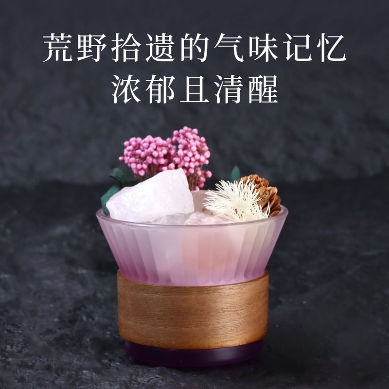 香薰干花扩香石家用香氛水晶摆件小众无火精油香薰石香薰礼盒批发|undefined