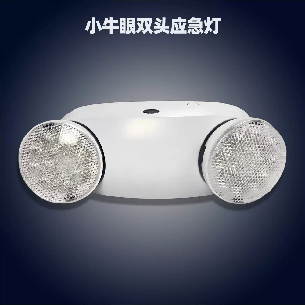 工厂直销消防双头可调节LED壁挂式牛眼指示应急照明灯具应急灯