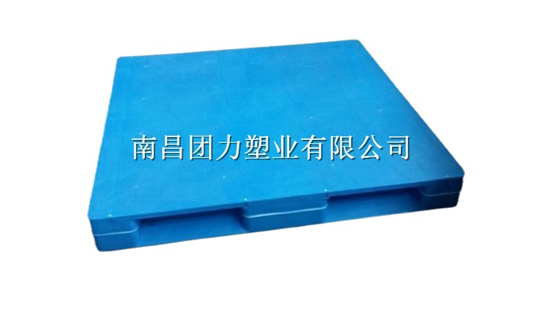 厂家批发1212平板双面塑料托盘PE塑料垫板仓库地台板量大从优