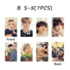 BTS weekend with bt living card concept photo lomo card fan collection gift