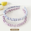 Shiffon headband for face washing, cute universal hairpins to go out, South Korea, internet celebrity