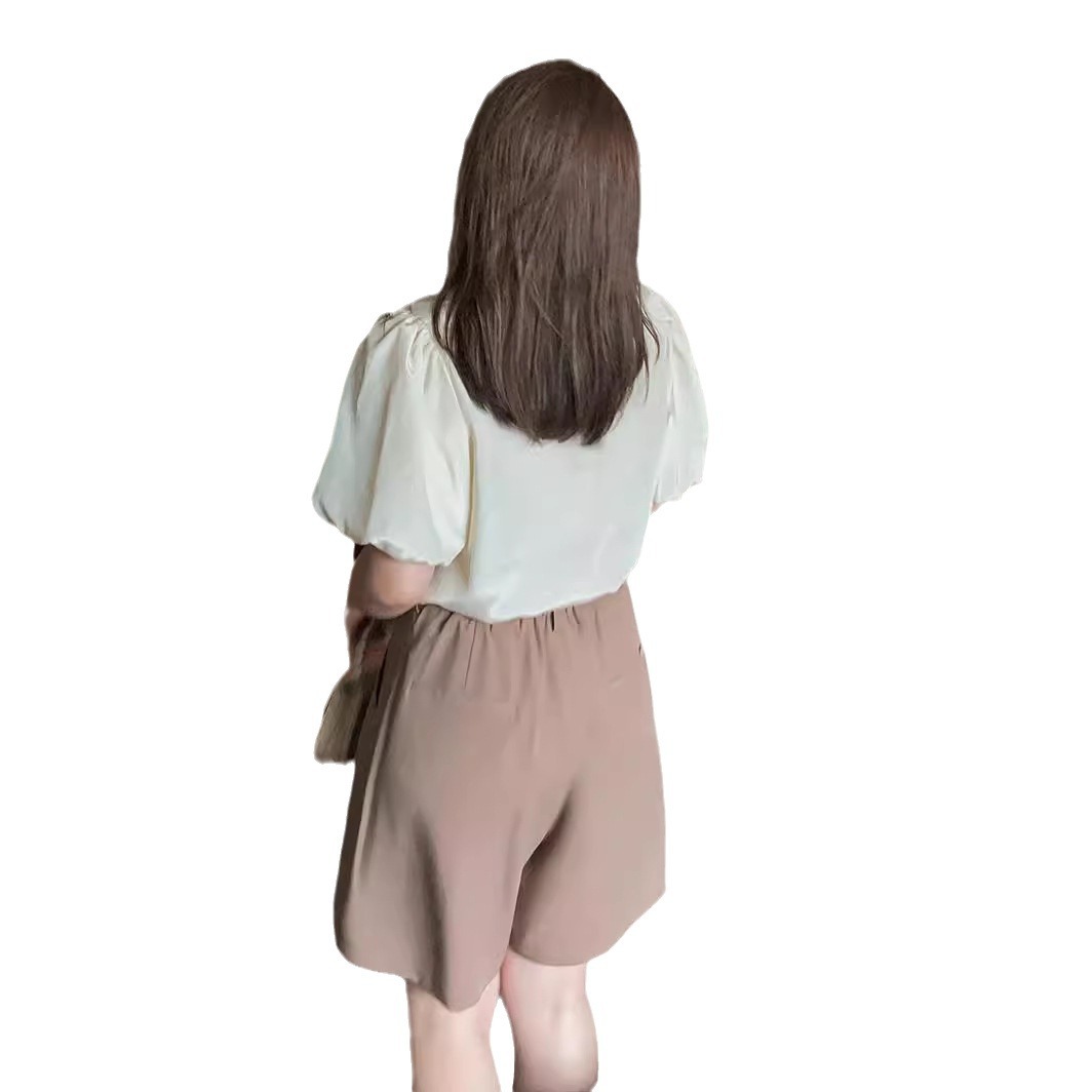  夏  XL-4XL 大きいサイズ シャツ/ブラウス