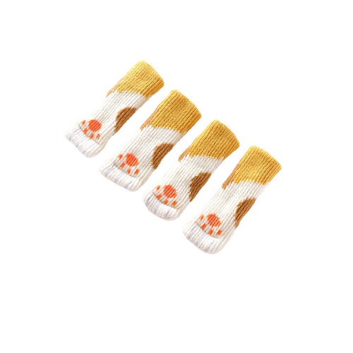 Cat Claw Thickened Chair Leg Covers Table and Chair Foot Pads Silent Wear-Resistant Table Legs Table Leg Pads Chair Foot Stool Leg Protectors