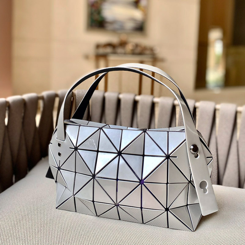 2023 New Japanese Original Patchwork Geometric Rhomboid Bag All-match Fashion Dumpling Bag Shoulder Handbag Business Women's Bag
