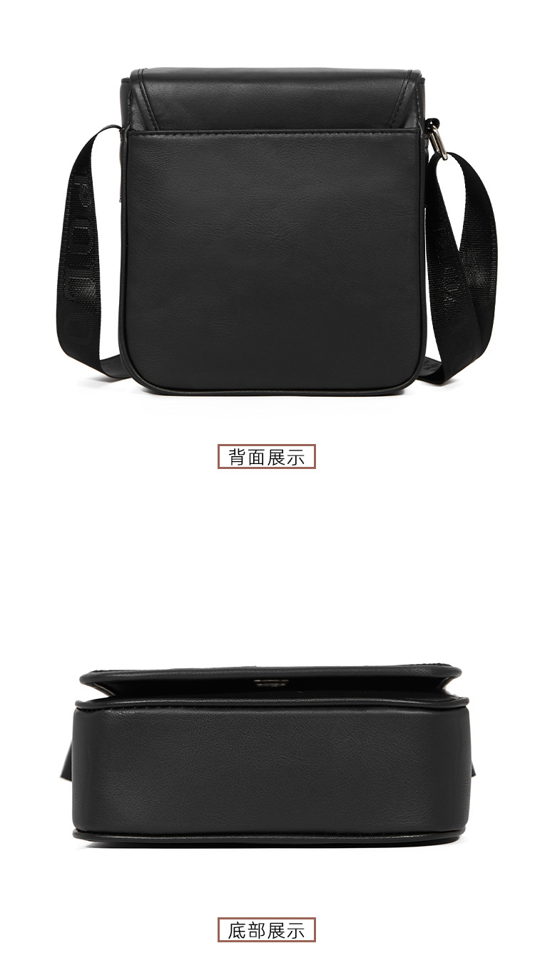 Japanischer und koreanischer neuer Stil Herren Modemarke Schultertasche modische kleine Tasche Mini-Rucksack leicht einfach bequem Crossbody-Tasche Geschäftstasche
