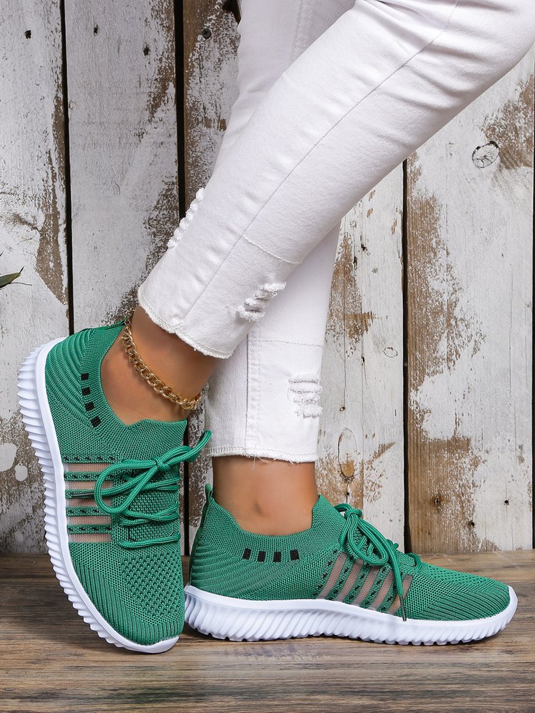 Scarpe da tennis da donna Scarpe da corsa Sneakers Suola in gomma sintetica Supporto per l'arco plantare Calzature comode per l'assorbimento degli urti_voghion.com