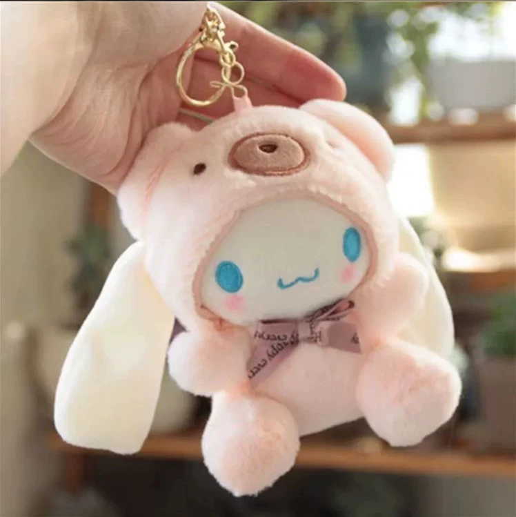 Брелок-плюш (Sanrio) 13 см, милая куколка‑шарм для сумки, мягкий плюшевый