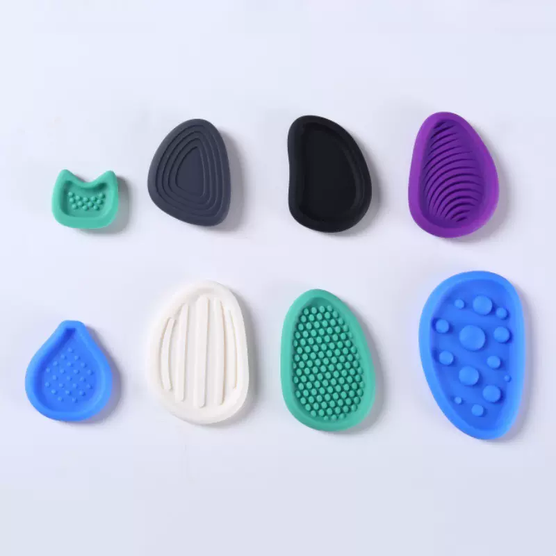 跨境新品Fidget Toys儿童感官石 儿童解压玩具柔软硅胶纹理担忧石