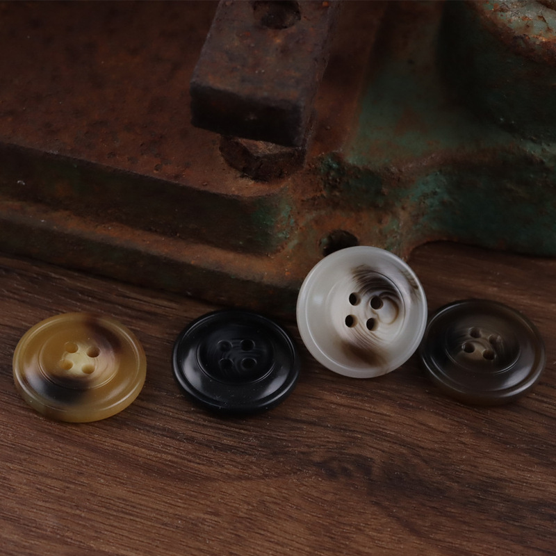 Matte dark blue Woolen Cardigan Resin Button Beige Brown Black Suit Sweater Coat Coat Button Matte dark blue Woolen Cardigan Resin Button Beige Brown Black Suit Sweater Coat Coat Button
