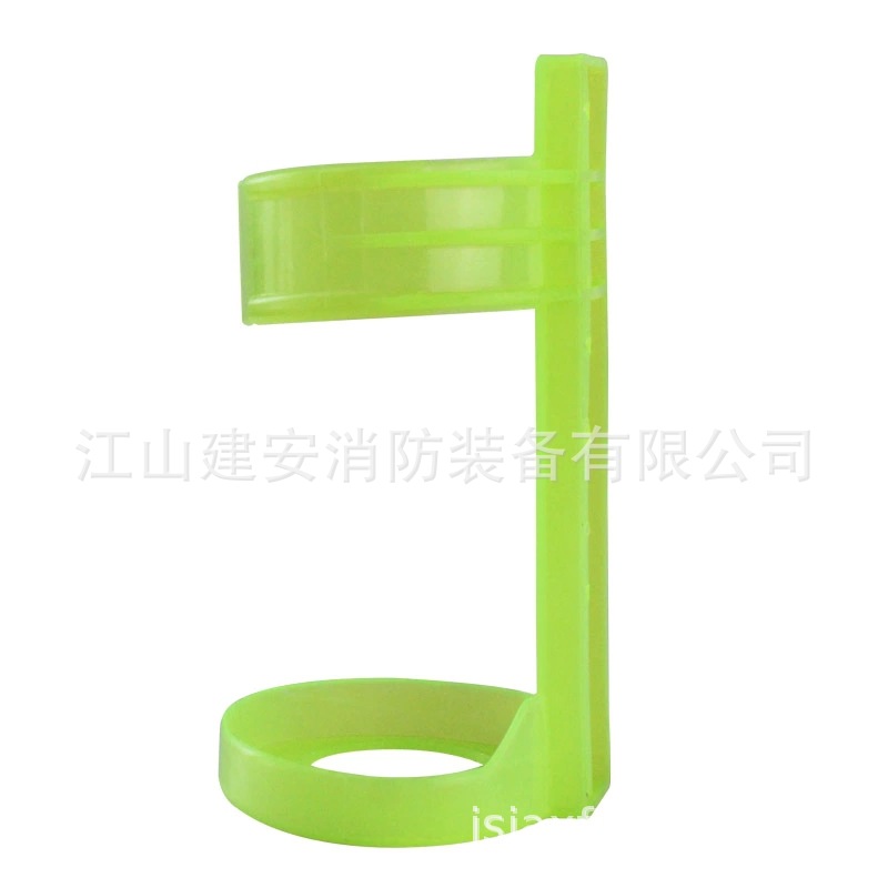 批发手提式水基/干粉灭火器配件 架子挂钩 挂具加固铁皮 塑料挂架