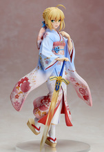 漫品 Fate stay night Saber 晴着 和服盛装 塞巴手办模型摆件