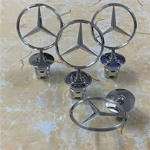 Suitable for Mercedes-Benz car emblems, engine hood emblems, C180, C200, E200, E300, S300, S350, hood emblems, car emblems