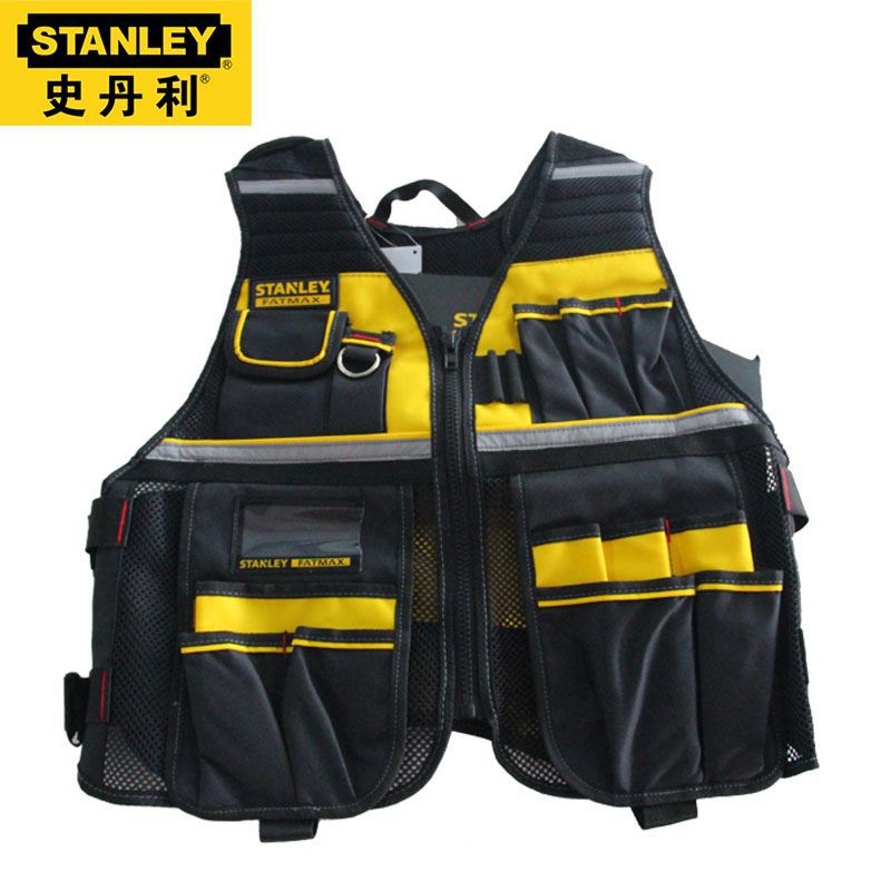 Stanley FATMAX herramienta multifuncional chaleco chaleco eléctrico multibolsillo ropa de trabajo FMST530201 - 23