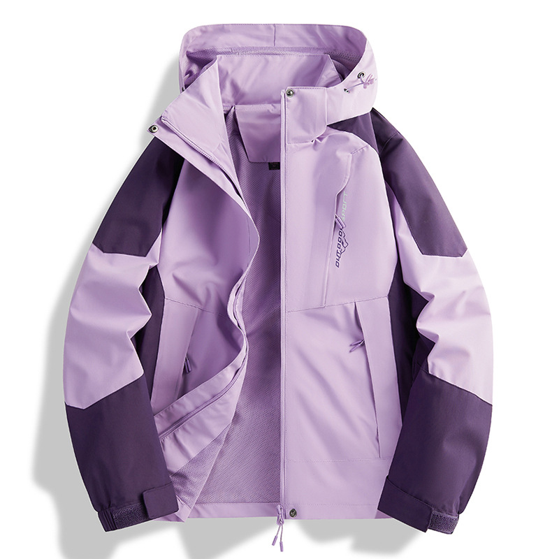 여성—보라색 [아웃도어 싱글 재킷]