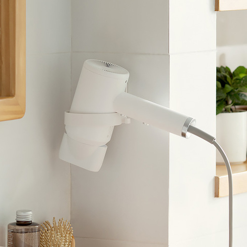 Hair dryer rack punch-free bathroom toilet storage rack storage rack wall-mounted hair dryer rack Japanese style hair dryer rack