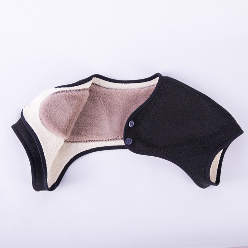 Imitation lamb velvet shoulder pads for men and women, three-layer extra thick shoulder pads, waistcoat, skin-friendly, close-fitting, warm for autumn and winter