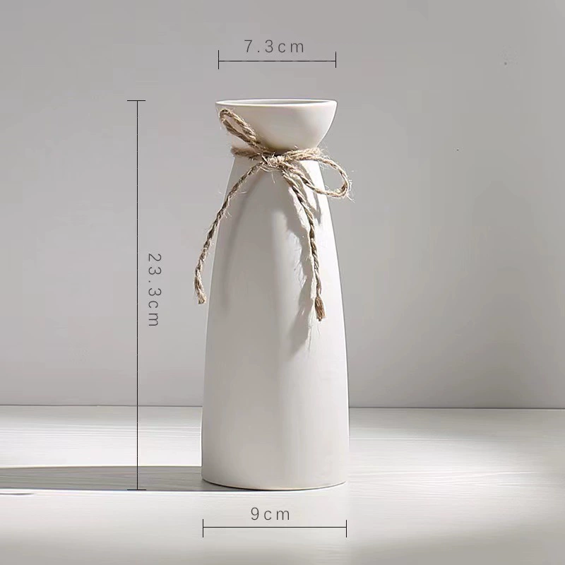 Ceramic fresh modern white decorations for living room, home decor