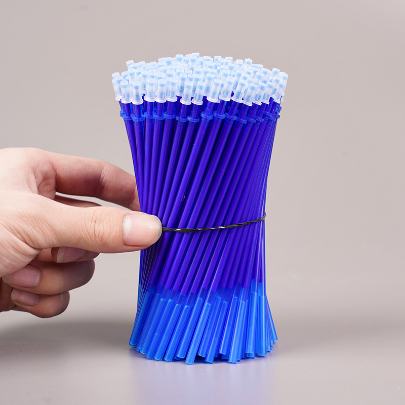 M erase easy to wipe, can erase pen core, students can erase pen, direct sale, neutral pen core, m erase crystal blue black, wholesale