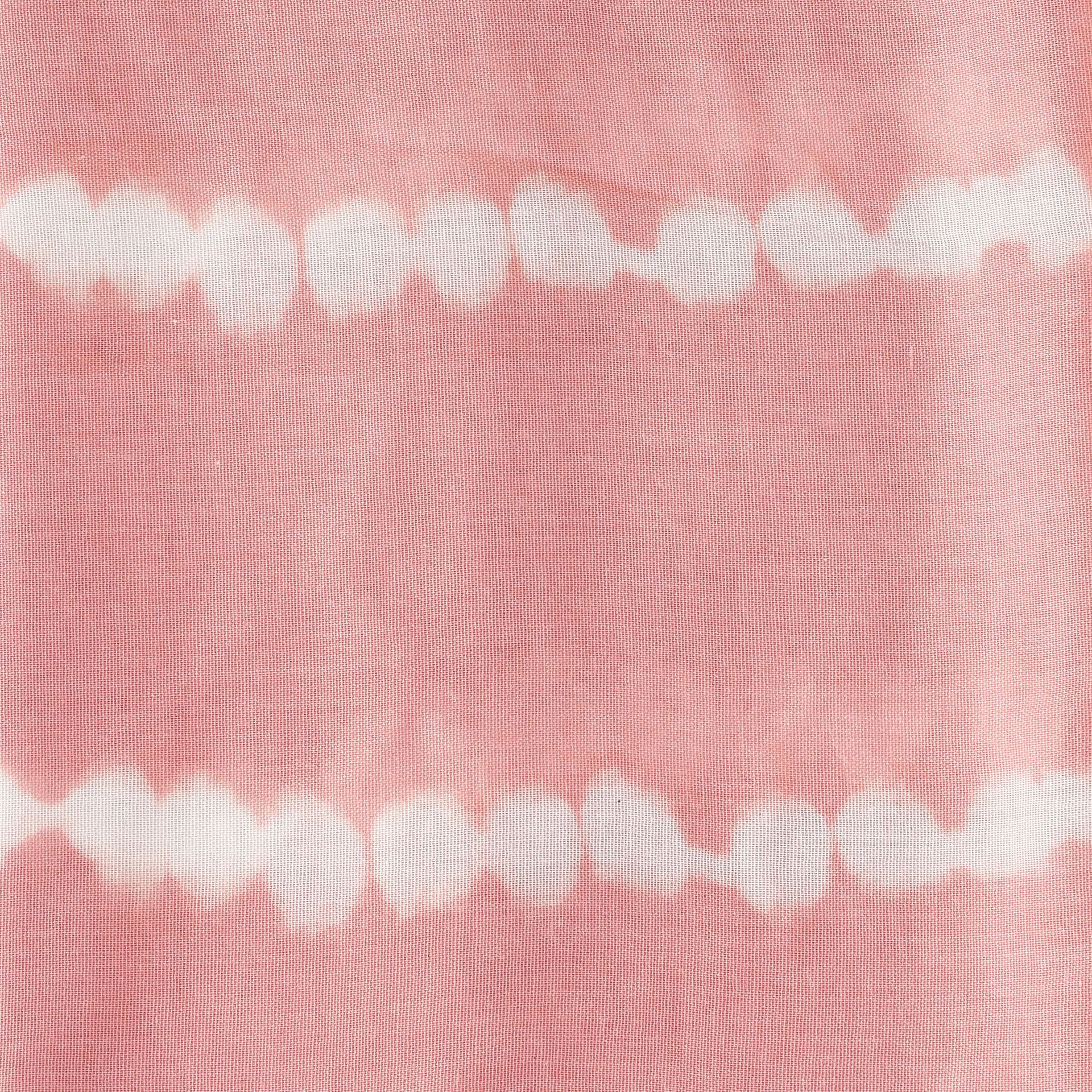 Primavera y verano bufanda de algodón y lino teñido de color rosa degradado aire acondicionado cervical soporte ligero transpirable bufanda de moda para las mujeres