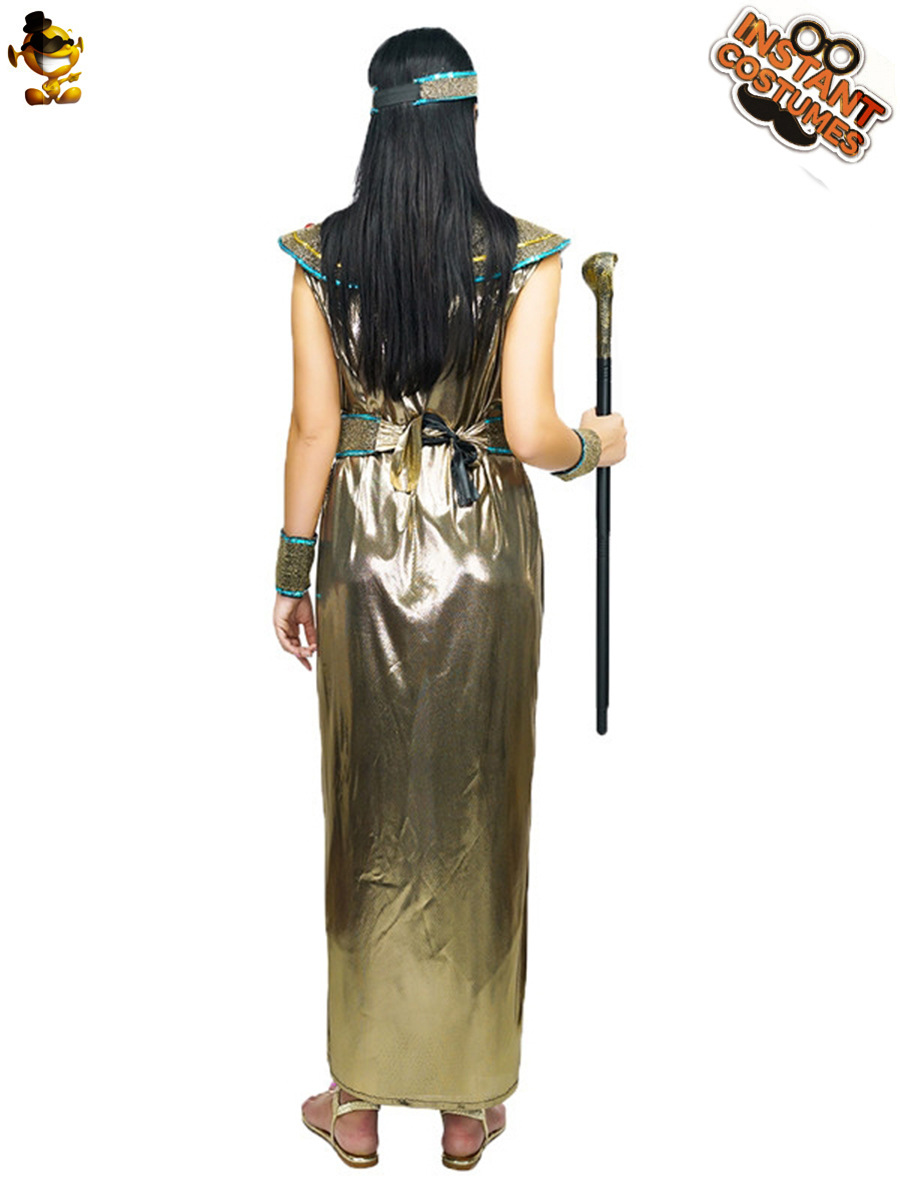 Adulto de las mujeres Cleopatra traje Cosplay egipcio partido etapa rendimiento traje