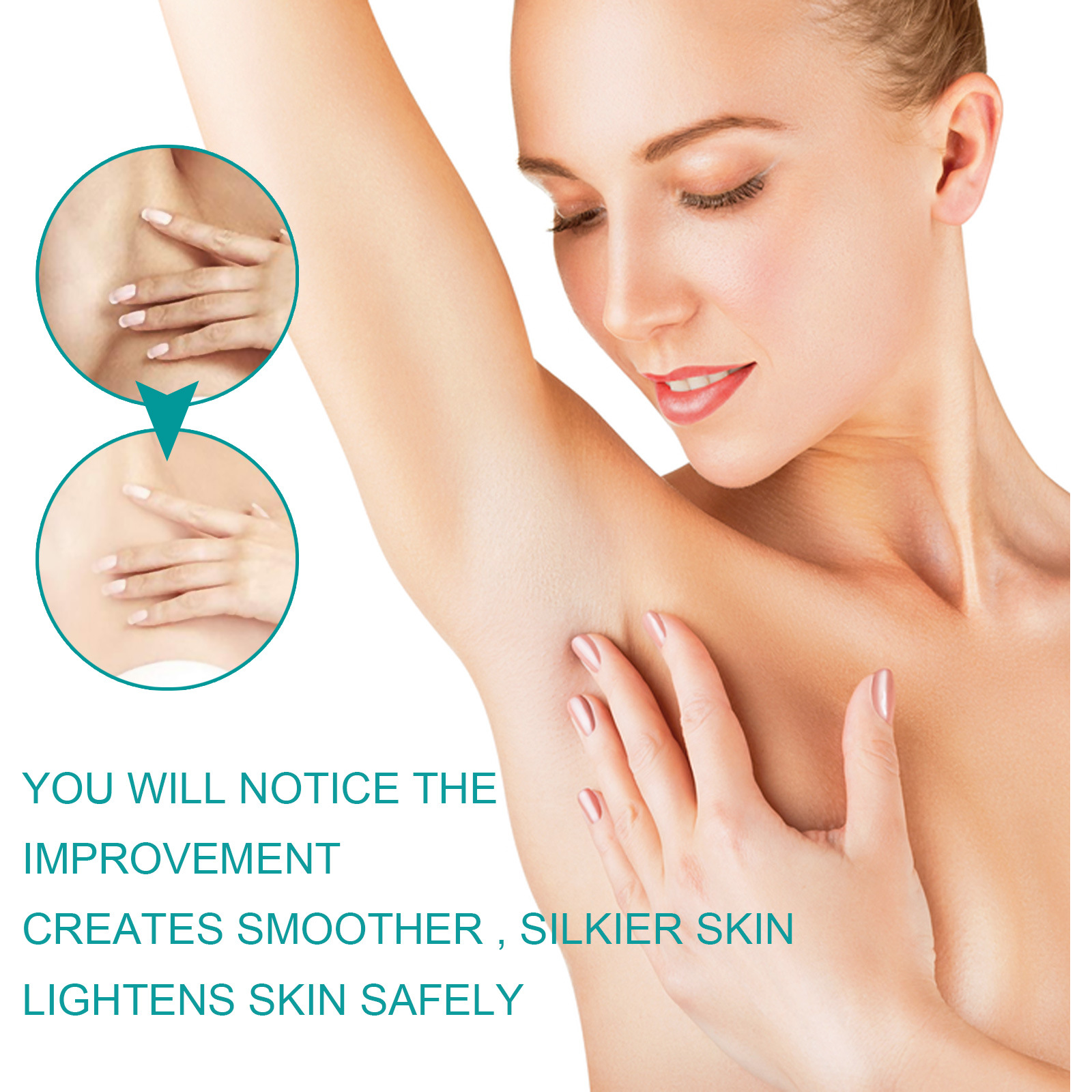 EELHOE beauty essence crema per macchie nere ascella bianca ginocchio riparazione della pigmentazione della pelle del corpo_voghion.com